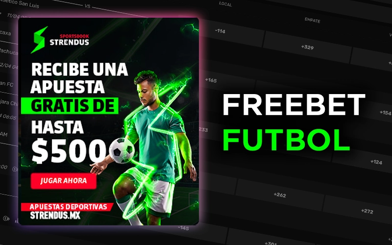 Consigue apuestas gratis en el fútbol mexicano de Strendus.